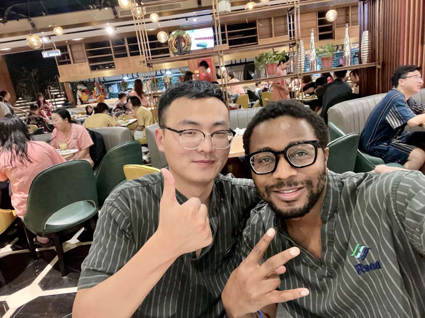 和 Nas 的合影
